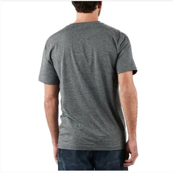 Vuori Mens Tradewind Performance Short Sleeve Tee Shirt Heather Gray L - Picture 2 of 10